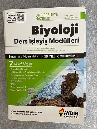 aydın yayınları tyt ayt biyoloji ders işleyiş modülü