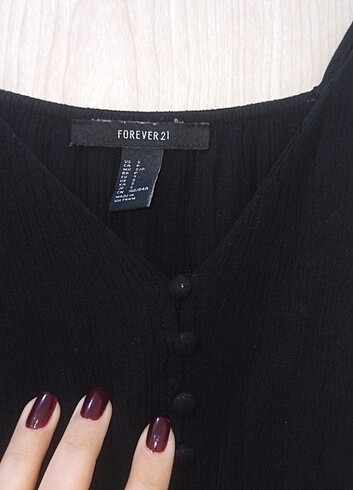 s Beden FOREVER21 S BEDEN SİYAH ELBİSE