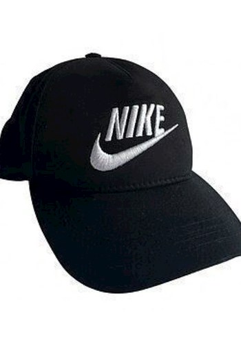 Nike Siyah Beyaz Logo Sapka