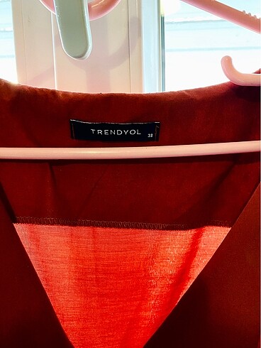 Trendyol & Milla Kiremit rengi elbise