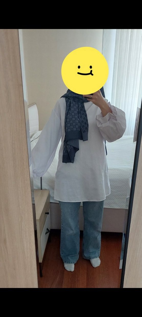 Beyaz Tunik - Görsel 2