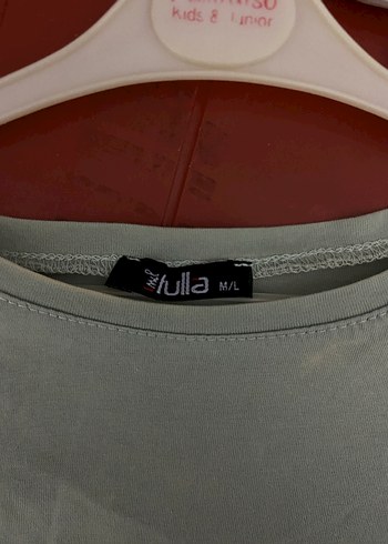 Yeşil Uzun kol tişört - Görsel 3