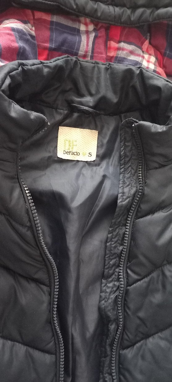 Düğmeli lacivert Kadın Yelek - Görsel 2