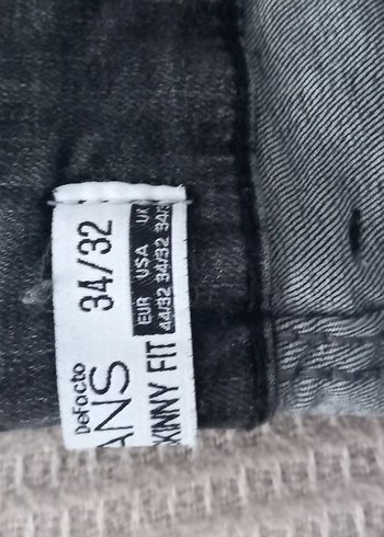 Düğmeli Gri erkek Midi Kot Pantolon - Görsel 3