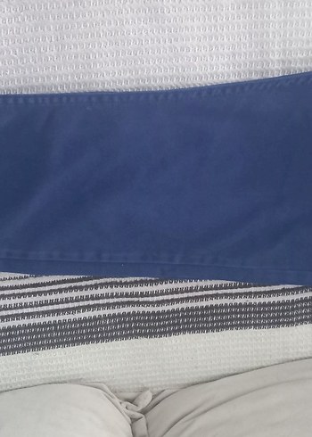 Düğmeli Mavi erkek Denim Midi Pantolon - Görsel 2