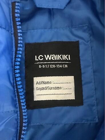 LC Waikiki LCW 8-9 yaş şişme mont