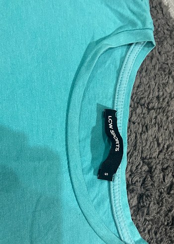 Turkuaz Baskılı Kadın Atlet - Görsel 3