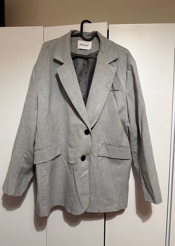 Diğer Sikligin Ve Rahatligin Bulustugu Gri Blazer Ceket
