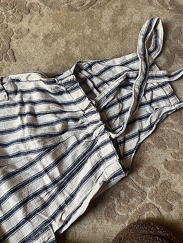 4 Yaş Beden Zara çocuk keten tulum