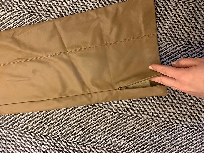 xs Beden Zara deri pantolon