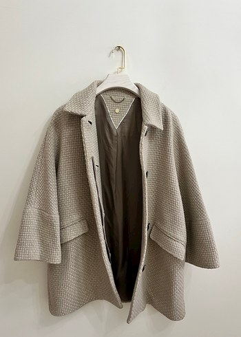 Massimo Dutti Kadın Kaban - Görsel 5