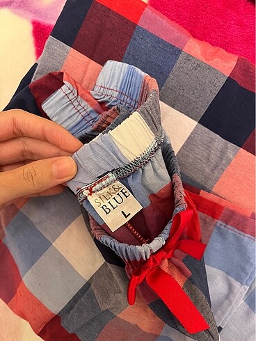 l Beden kırmızı Renk Kadın pijama takımı