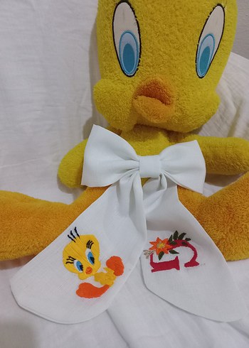 harf ve figür işlemeli fiyonk toka - Görsel 4