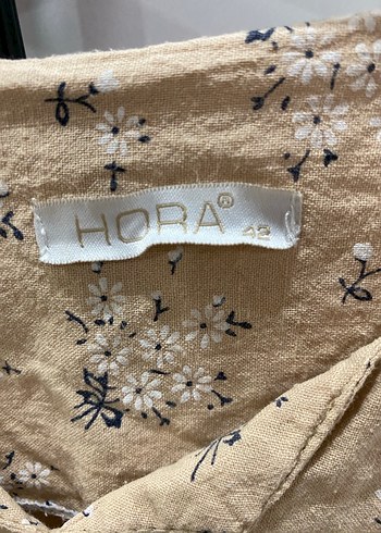 Bej Uzun Kollu Fırfırlı Kadın Tunik - Görsel 3