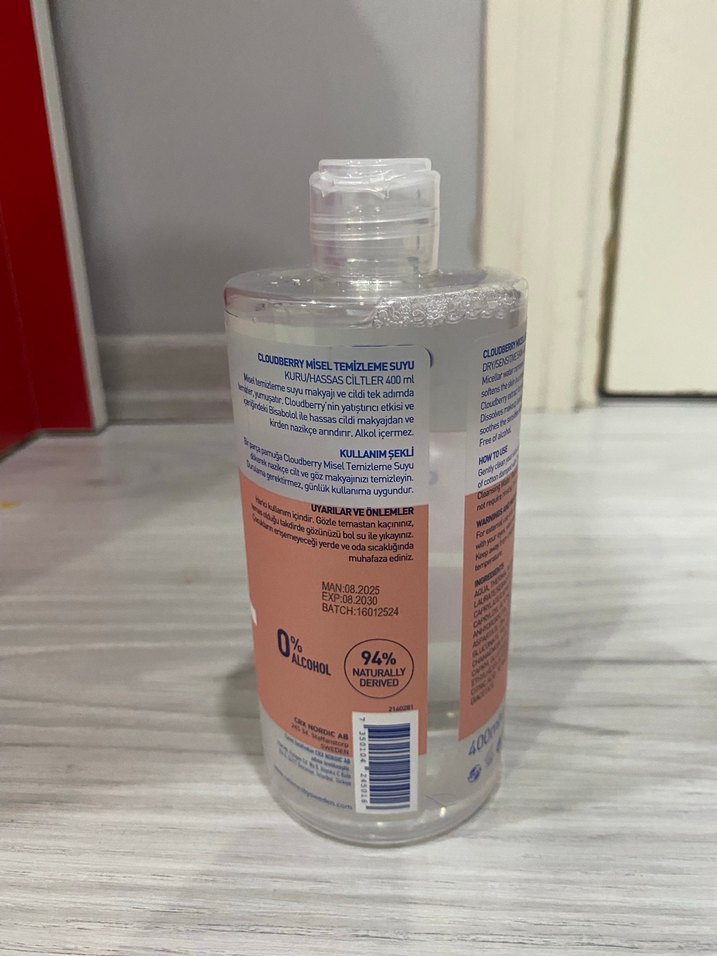 Celenes Micellar Temizleme Suyu 400 ml - Görsel 2
