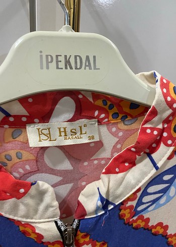 Bohem Çok Renkli Uzun Elbise - Görsel 3