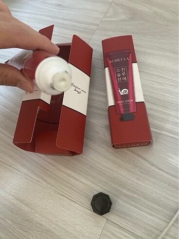Beden Snail maske (salyangoz maskesi) KORELYA