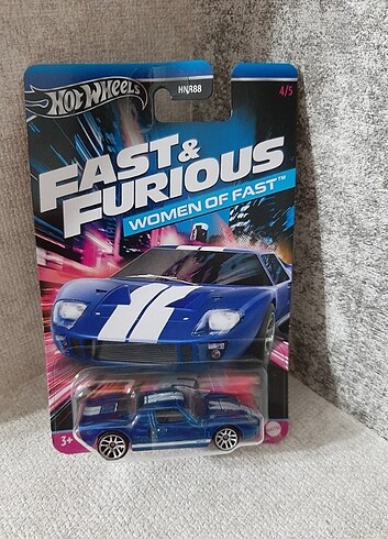  Beden FORD GT40 Hot wheels F&F