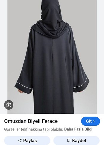 50 Beden siyah Renk lemaye ferace