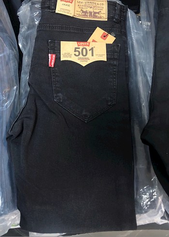 Levi's 501 Siyah Erkek Kot Pantolon
