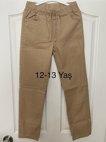 12-13 Yaş Keten pantolon çok iyi durumda