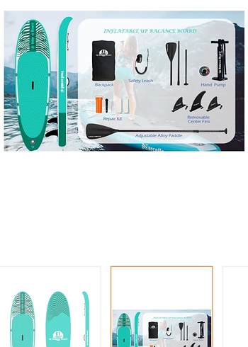 Beden Turkuaz Denge Tahtası Sup board