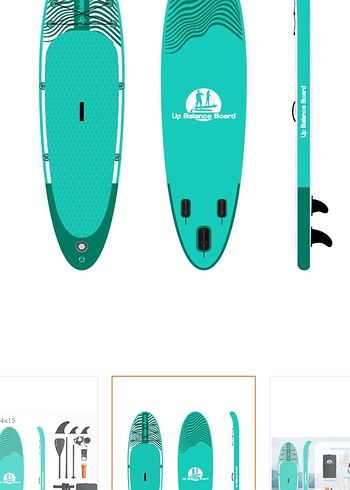 Turkuaz Denge Tahtası Sup board