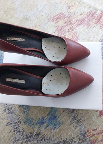 38 Beden bordo Renk Bordo 38 Stiletto Topuklu Kadın Ayakkabı