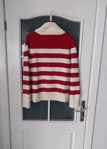 Kırmızı 38 Beyaz  Hırka Tommi Hilfiger - Görsel 6