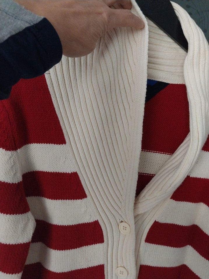 Kırmızı 38 Beyaz  Hırka Tommi Hilfiger - Görsel 5