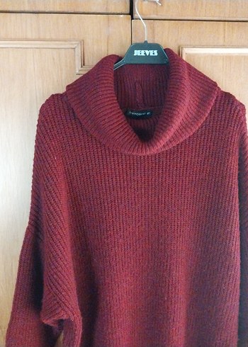 Bordo 38-xl kazak tunik LSW - Görsel 3