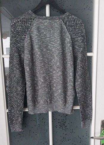 Gri Kadın 38 Triko Kazak - Görsel 6