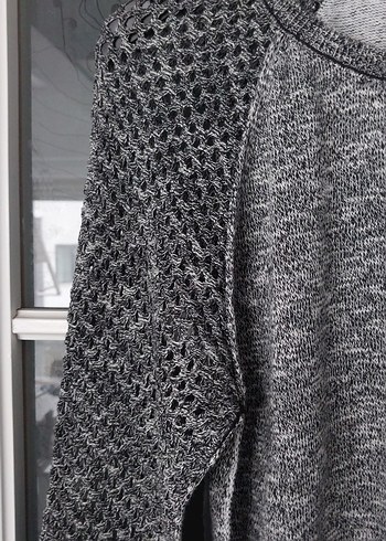 Gri Kadın 38 Triko Kazak - Görsel 4