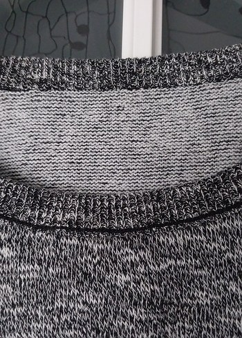 Gri Kadın 38 Triko Kazak - Görsel 2