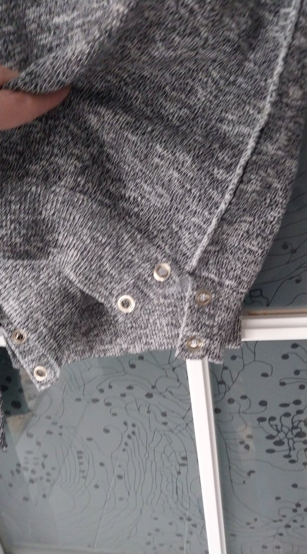 Gri Kadın 38 Triko Kazak - Görsel 5