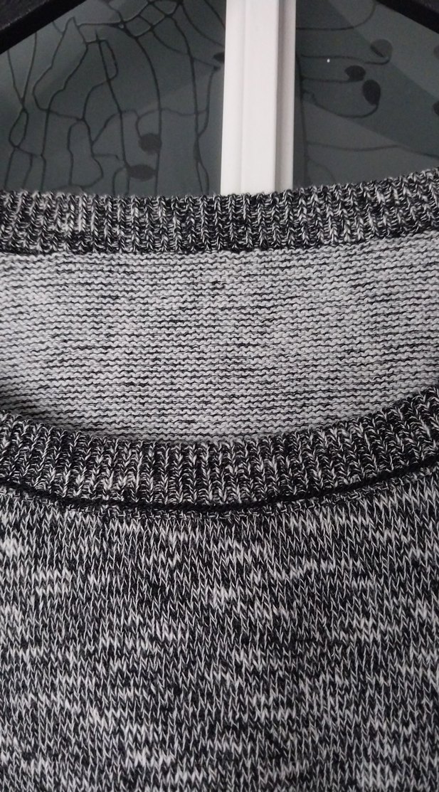 Gri Kadın 38 Triko Kazak - Görsel 2