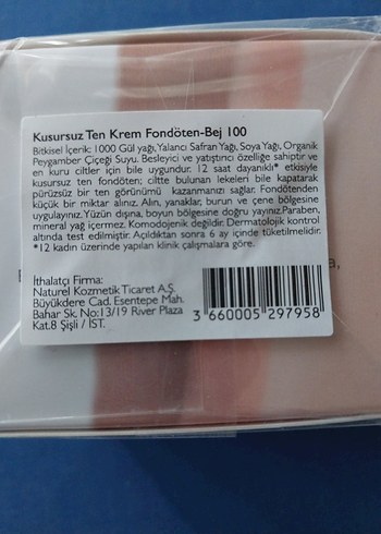 Yves Rocher 12 Saat Kalıcı Krem Fondöten 40 ml - Görsel 2