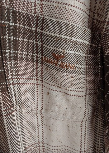 Gömlek xl ekose Desenli Erkek Gömlek Armani. - Görsel 3