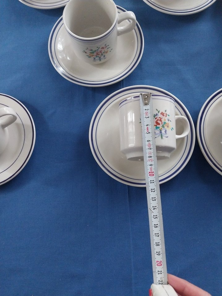 8 tane fincan vintage Lyunns - Görsel 5