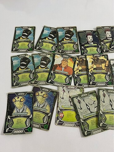 Ben10 koleksiyonluk kart ben ten koleksiyonluk kart - Görsel 2