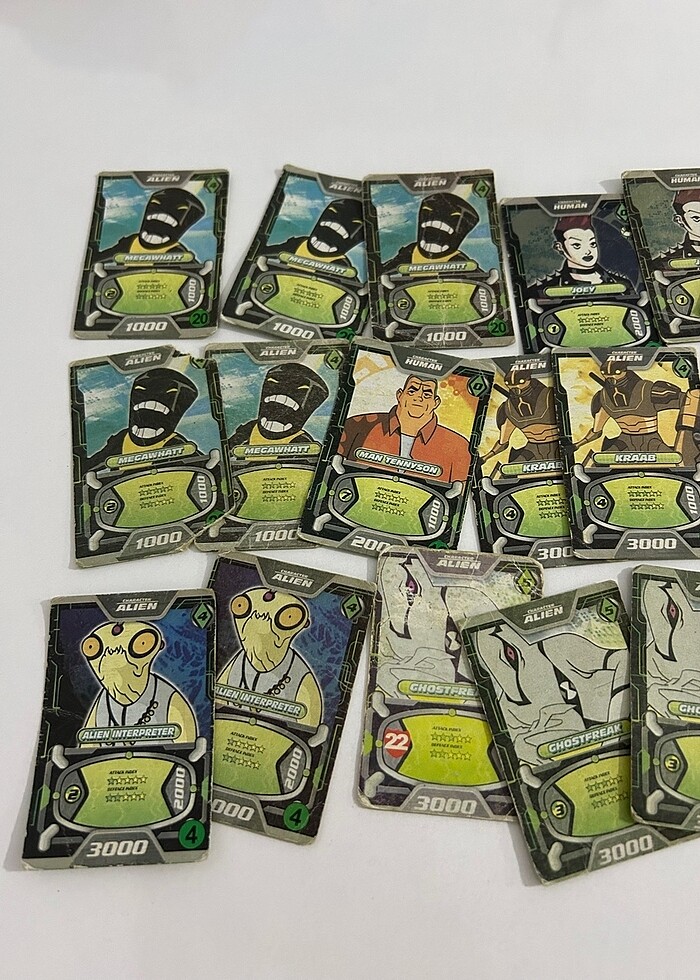 Ben10 koleksiyonluk kart ben ten koleksiyonluk kart - Görsel 2