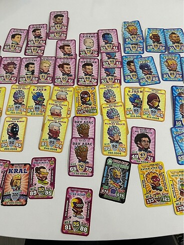 Kafa topu kart koleksiyonluk kafa şutu kart koleksiyonluk - Görsel 3