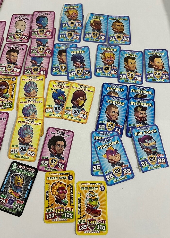 Kafa topu kart koleksiyonluk kafa şutu kart koleksiyonluk - Görsel 4