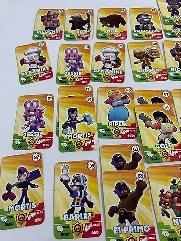 Brawl stars koleksiyonluk kart - Görsel 2