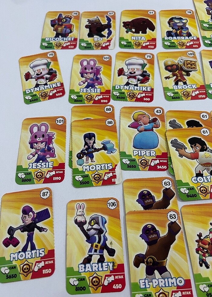 Brawl stars koleksiyonluk kart - Görsel 2