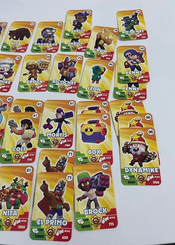 Brawl stars koleksiyonluk kart - Görsel 3