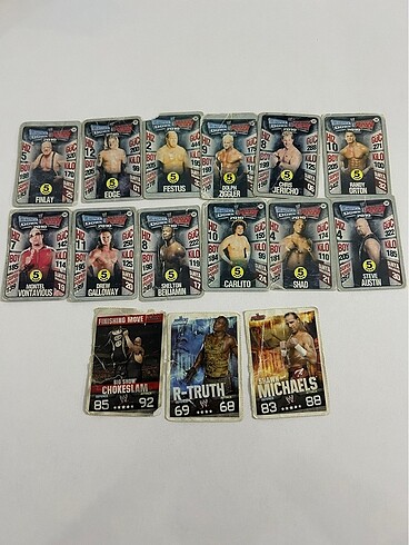 Smackdown kart wwe kart raw kart koleksiyonluk smackdown kart - Görsel 2