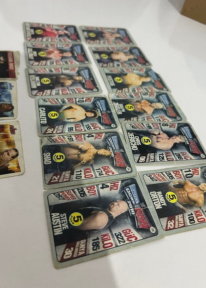 Smackdown kart wwe kart raw kart koleksiyonluk smackdown kart - Görsel 3