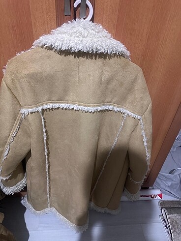 m Beden Bershka kürklü kaban