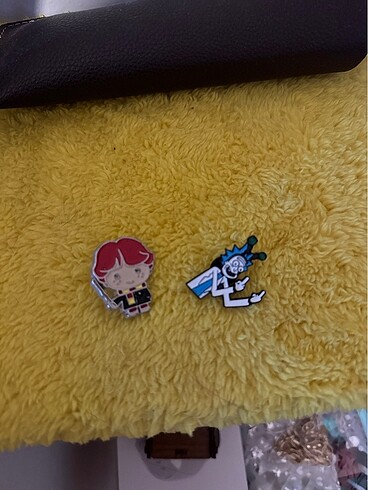 Ron weasley rick and morty broş